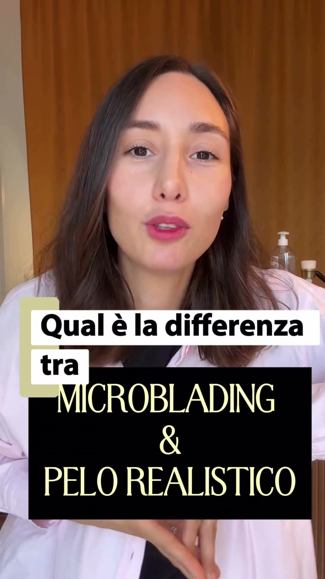 Paola Benchea spiega la differenza tra microblading e pelo realistico