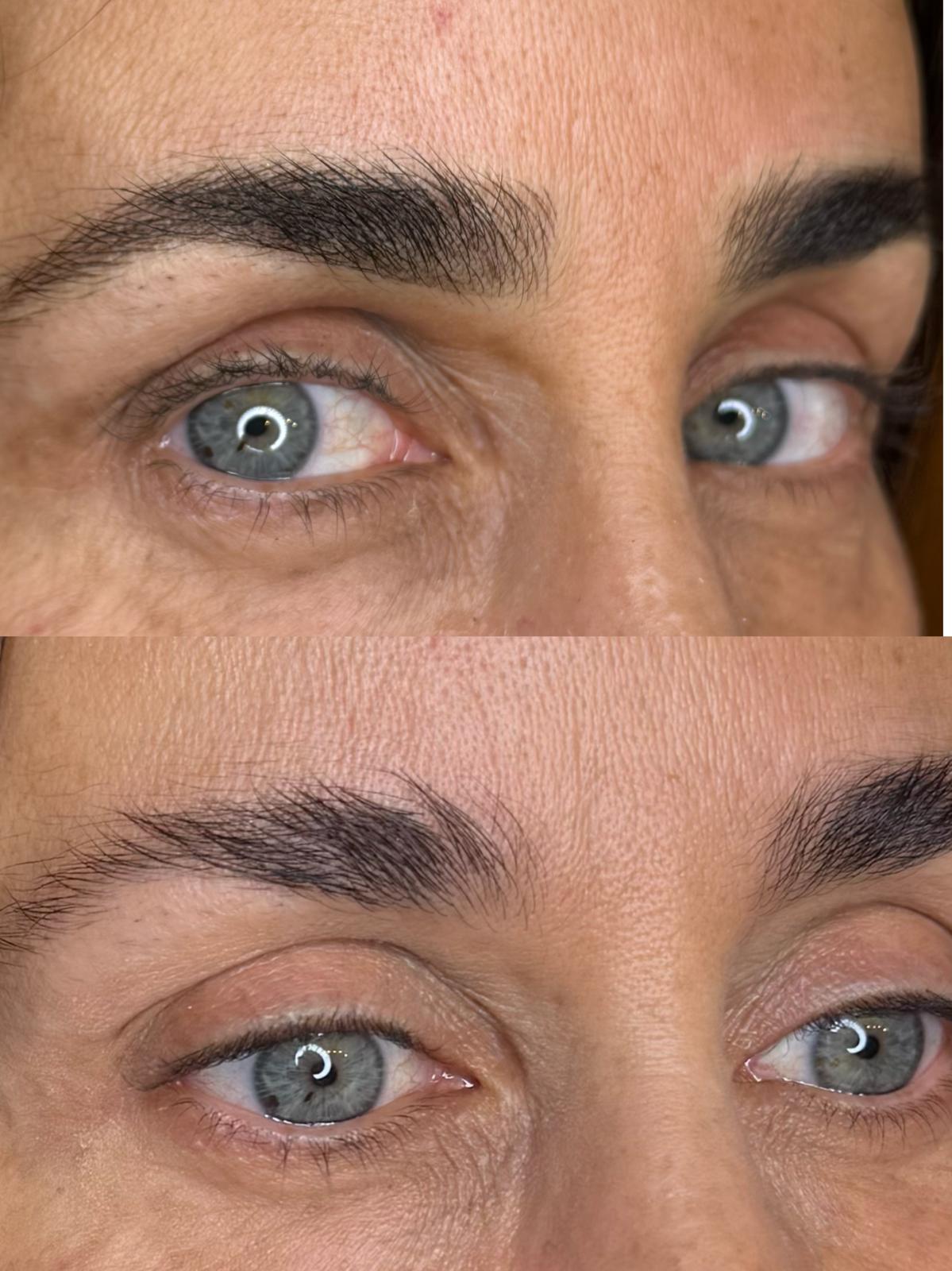 Portfolio sopracciglia naturali trucco permanente Roma