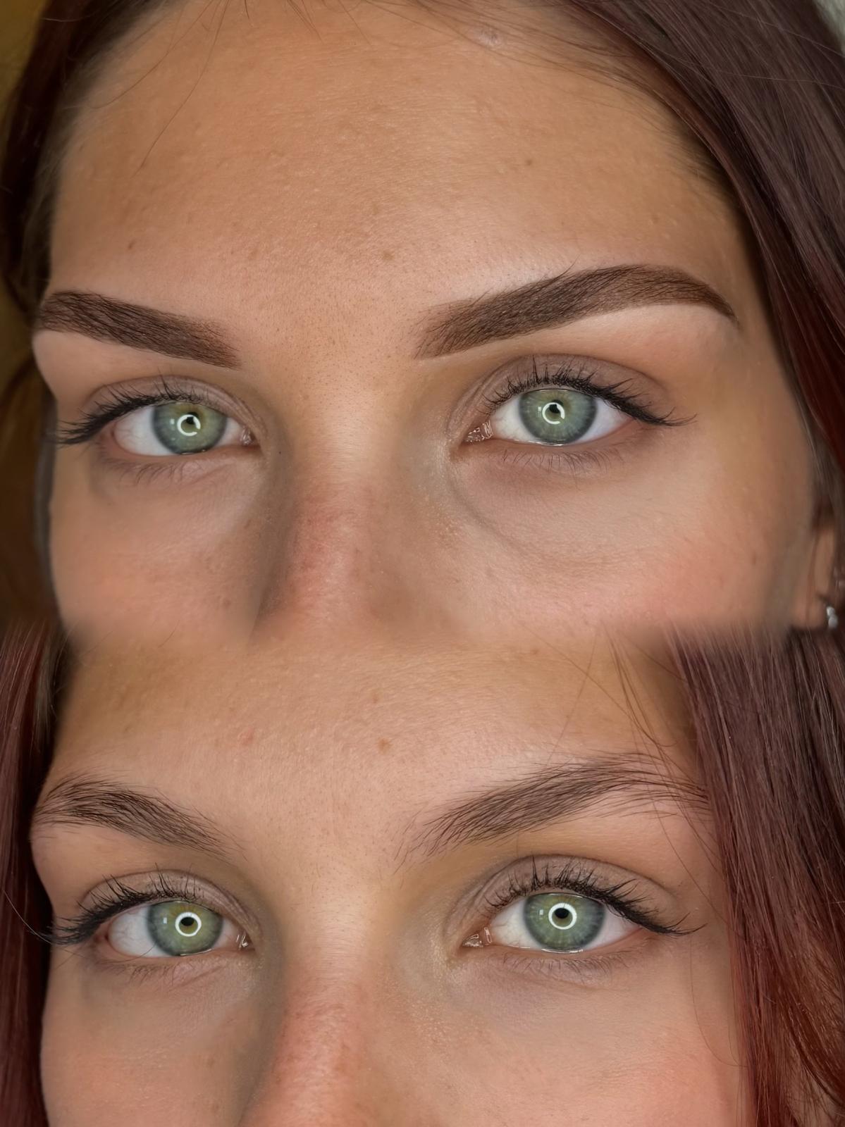 Portfolio sopracciglia naturali effetto realistico Roma