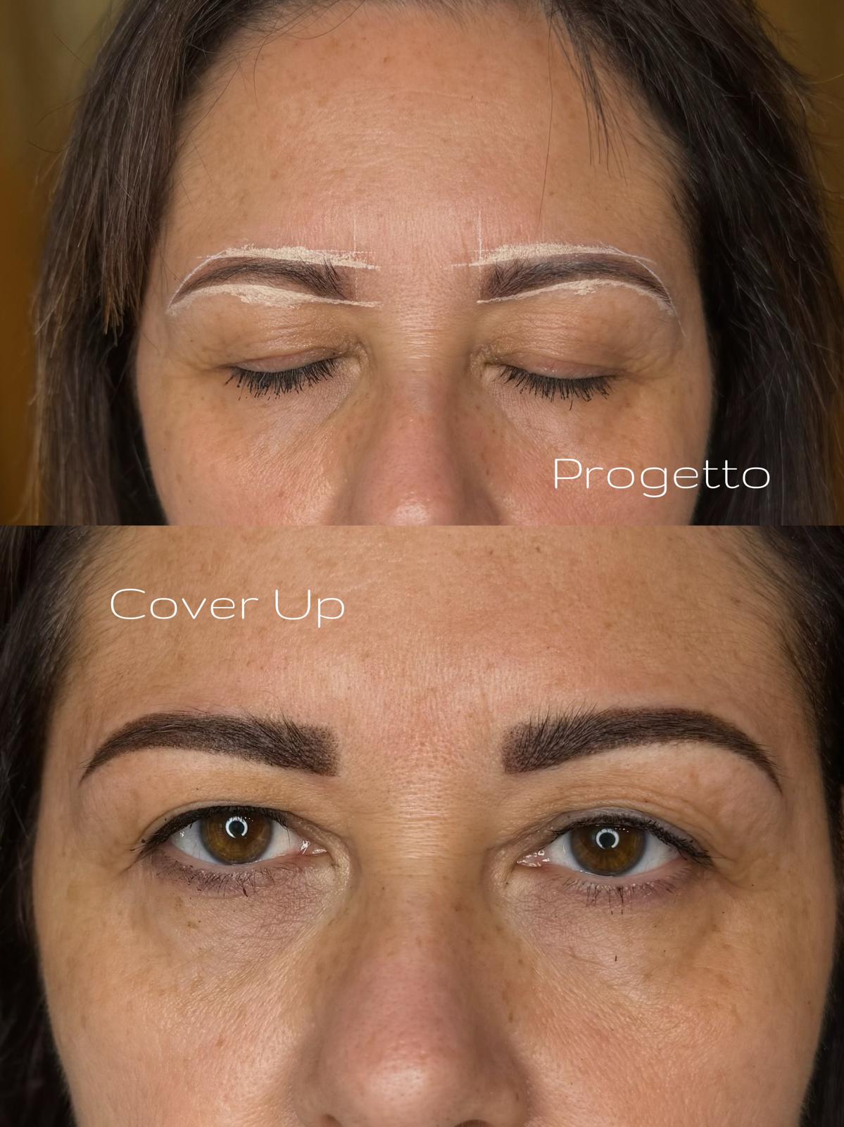 Portfolio trucco permanente sopracciglia naturale Roma